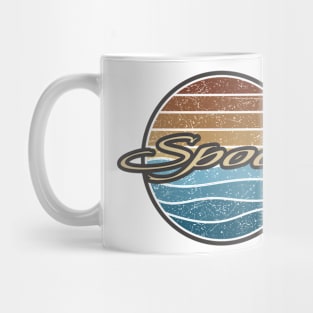 Spoon Retro Waves Mug